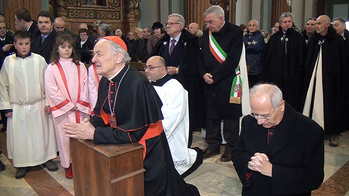VISITA DEL CARDINALE PAOLO SARDI AD AGNONE