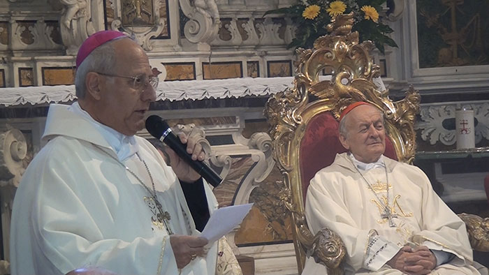 VISITA DEL CARDINALE PAOLO SARDI AD AGNONE