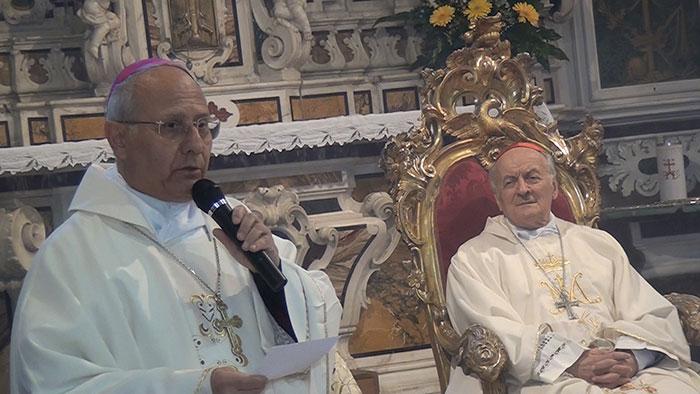 VISITA DEL CARDINALE PAOLO SARDI AD AGNONE