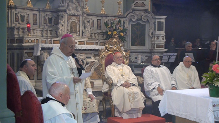 VISITA DEL CARDINALE PAOLO SARDI AD AGNONE