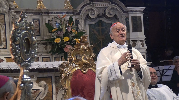 VISITA DEL CARDINALE PAOLO SARDI AD AGNONE