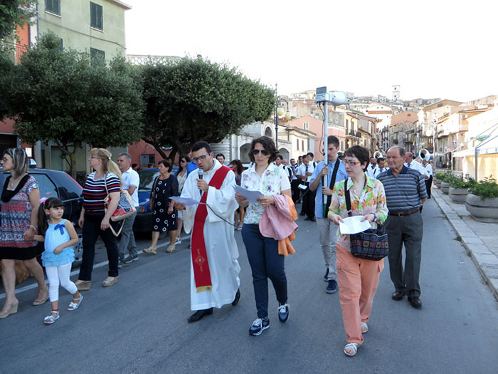 La processione dei Santi Patroni