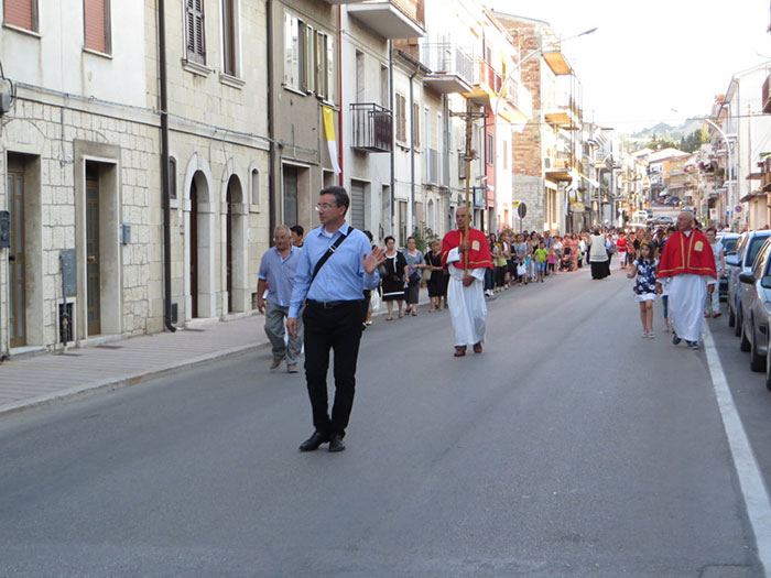 La processione dei Santi Patroni