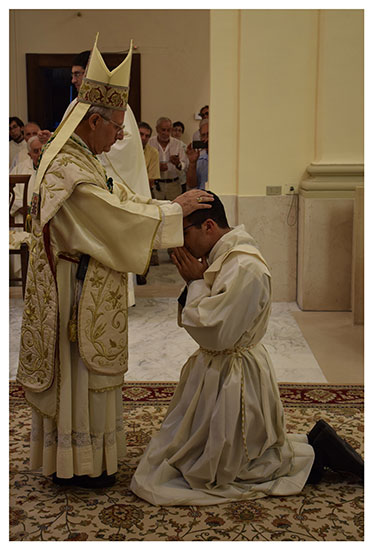 L'ordinazione sacerdotale di don Simone Iocca