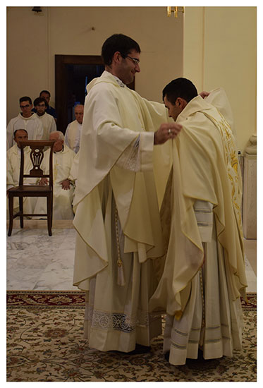 L'ordinazione sacerdotale di don Simone Iocca