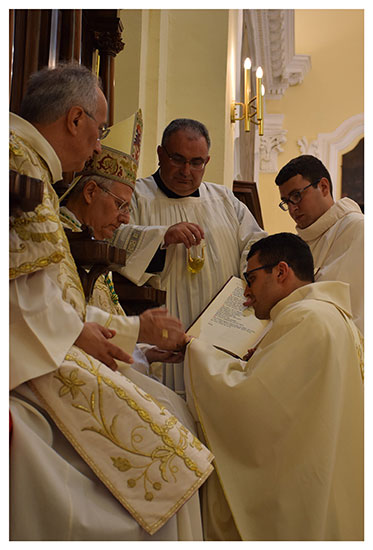 L'ordinazione sacerdotale di don Simone Iocca