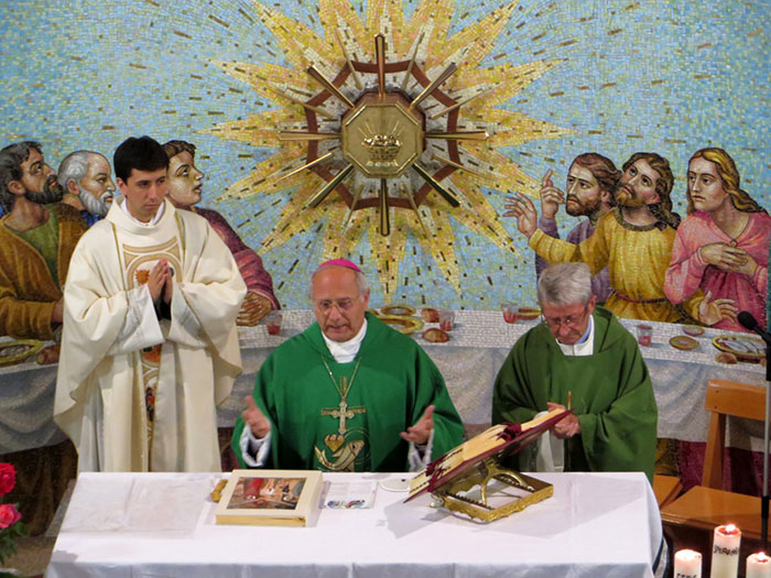 Don Beniamino, il nuovo parroco della parrocchia Santa Croce di Trivento