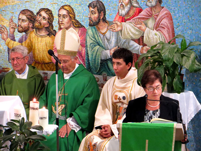 Don Beniamino, il nuovo parroco della parrocchia Santa Croce di Trivento