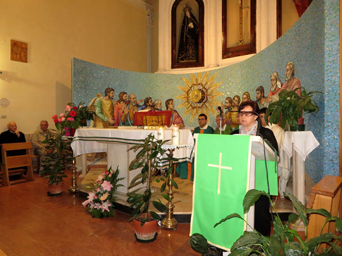 Don Beniamino, il nuovo parroco della parrocchia Santa Croce di Trivento