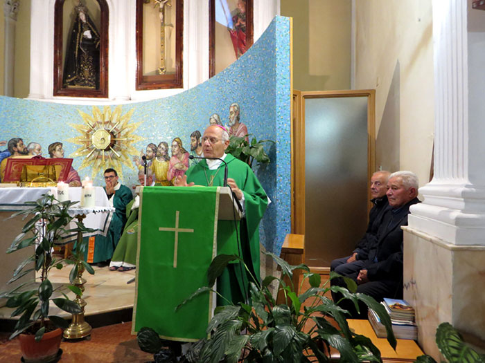 Don Beniamino, il nuovo parroco della parrocchia Santa Croce di Trivento