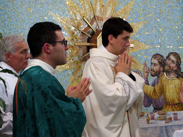 Don Beniamino, il nuovo parroco della parrocchia Santa Croce di Trivento