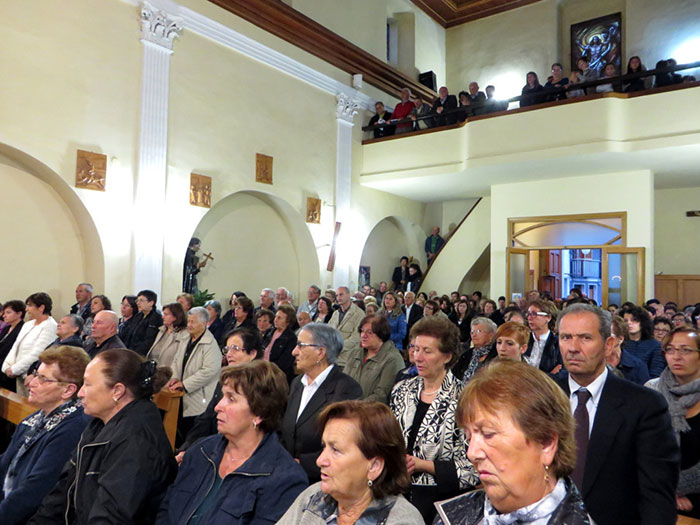 Don Beniamino, il nuovo parroco della parrocchia Santa Croce di Trivento