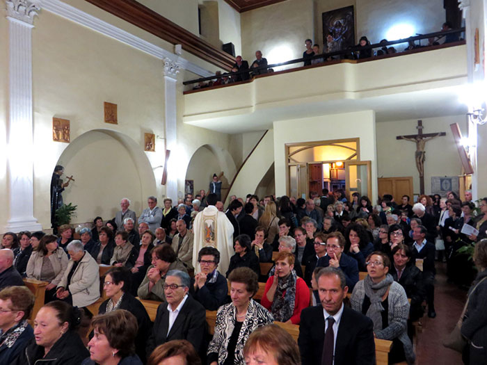 Don Beniamino, il nuovo parroco della parrocchia Santa Croce di Trivento