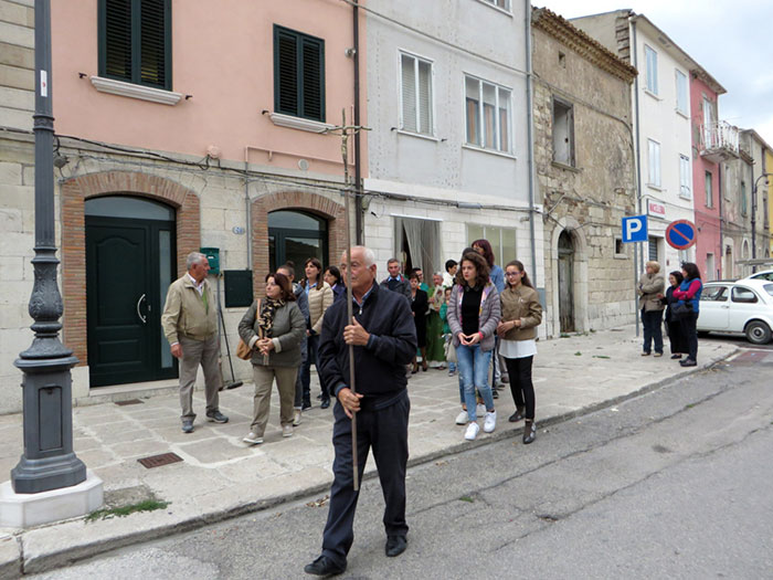 Don Beniamino, il nuovo parroco della parrocchia Santa Croce di Trivento