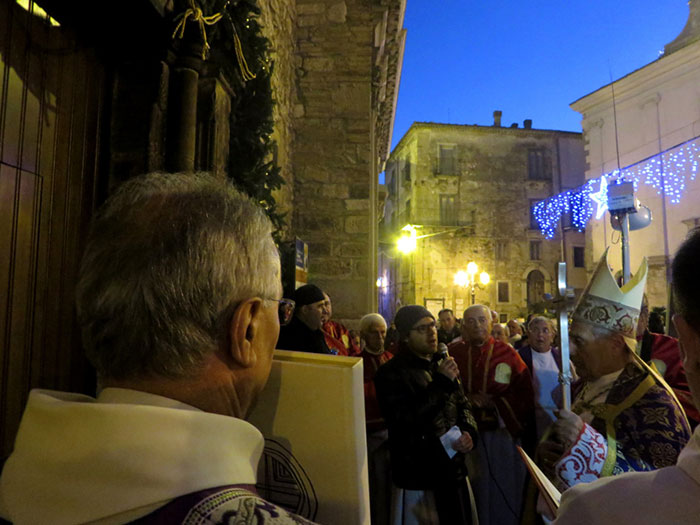 L'apertura della Porta Santa a Trivento