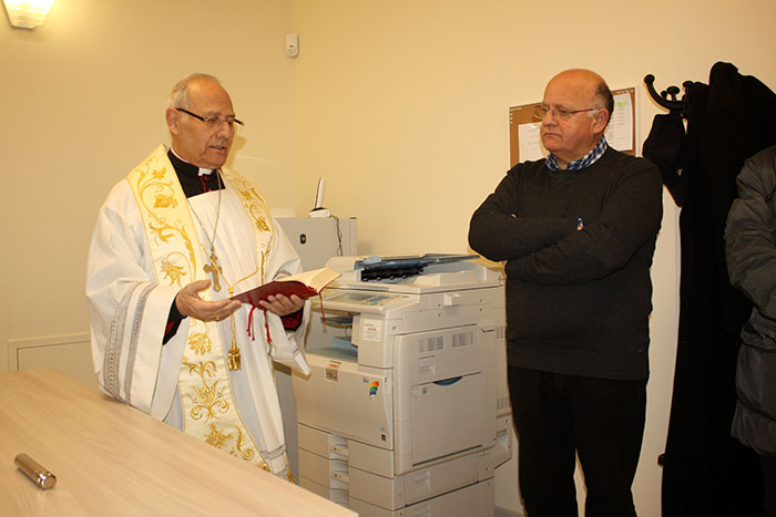 L'inaugurazione della nuova sede legale della Caritas di Trivento