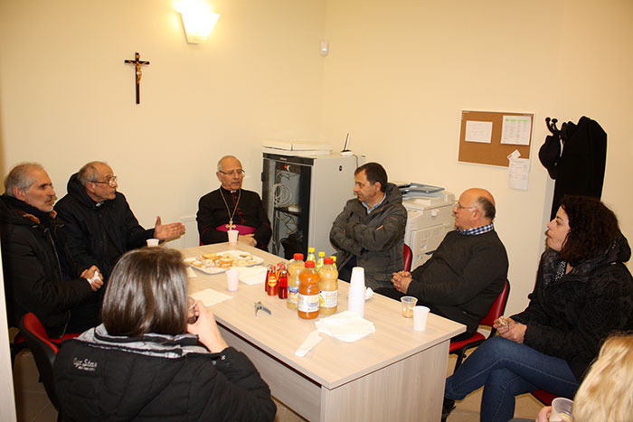 L'inaugurazione della nuova sede legale della Caritas di Trivento