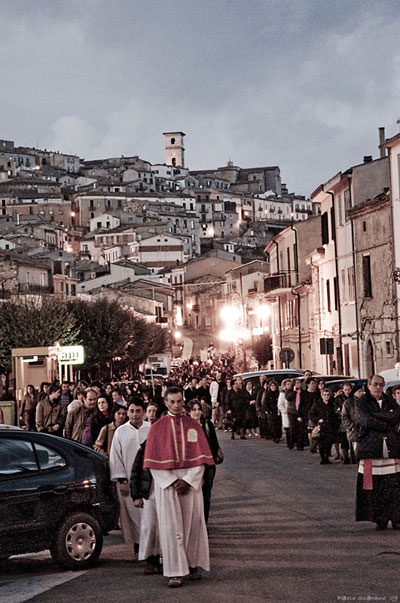 La processione del Venerdi Santo 2009