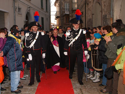 L’arrivo in Piazza Cattedrale