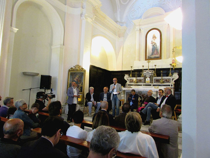 Inaugurazione della mostra “ Iconografia della fede” dedicata a Marcello Scarano
