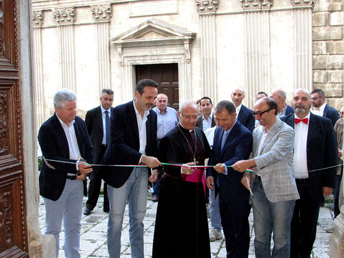 Inaugurazione della mostra “ Iconografia della fede” dedicata a Marcello Scarano