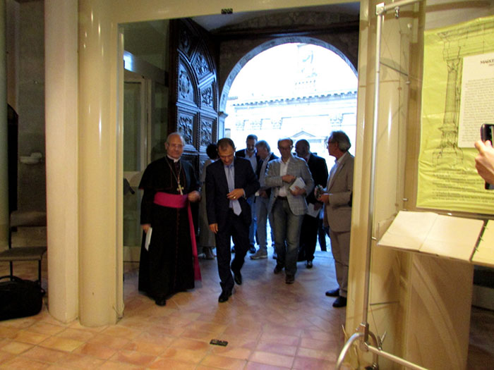 Inaugurazione della mostra “ Iconografia della fede” dedicata a Marcello Scarano