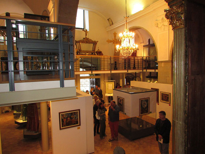 Inaugurazione della mostra “ Iconografia della fede” dedicata a Marcello Scarano