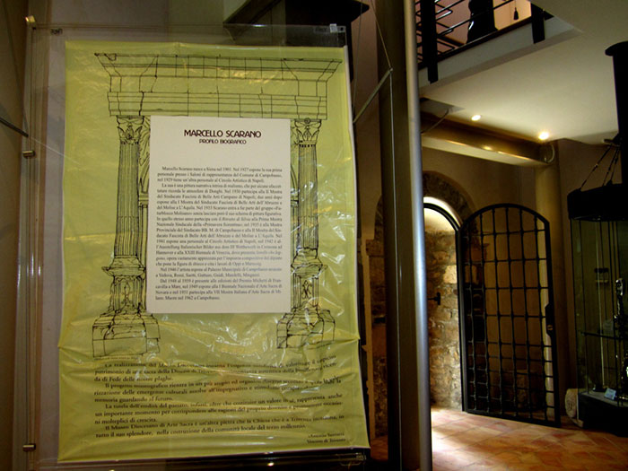 Inaugurazione della mostra “ Iconografia della fede” dedicata a Marcello Scarano