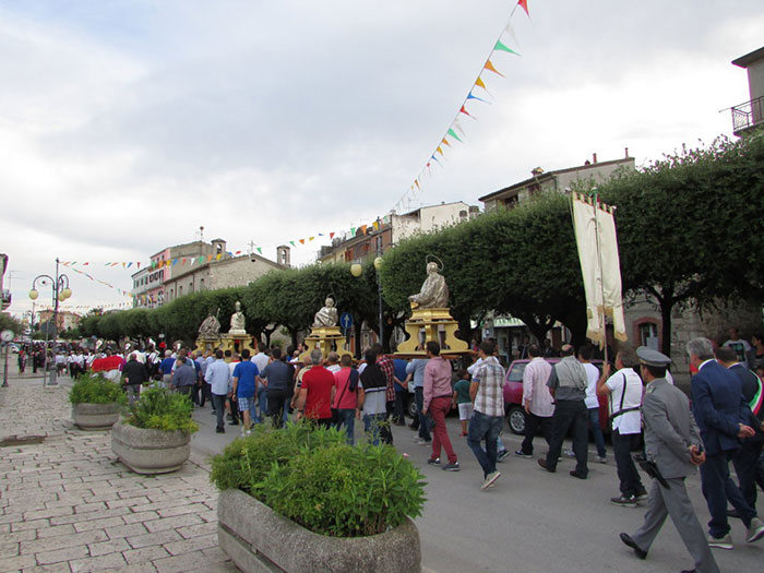 La processione dei Santi Patroni a Trivento