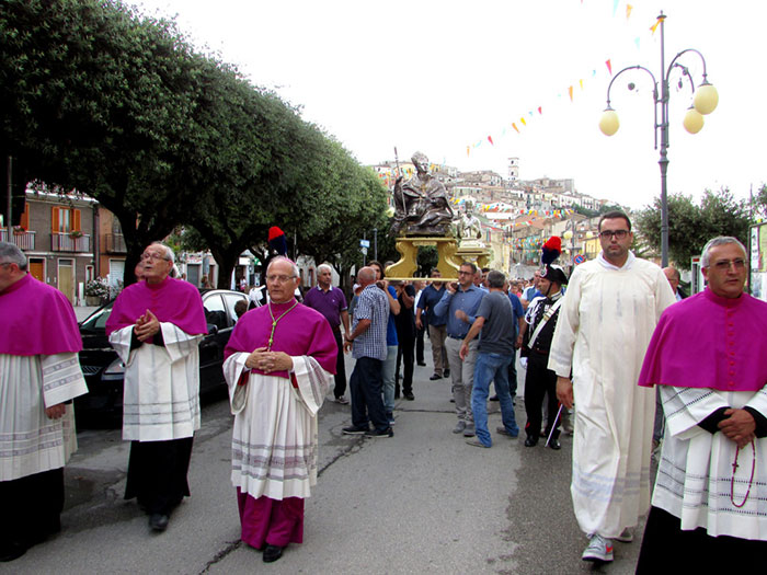 La processione dei Santi Patroni a Trivento