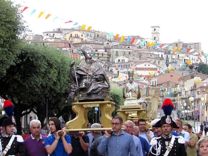 La processione dei Santi Patroni a Trivento