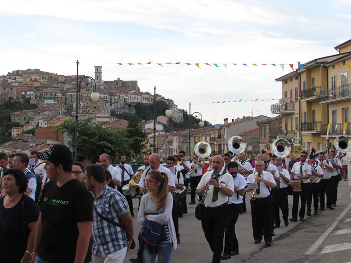 La processione dei Santi Patroni a Trivento