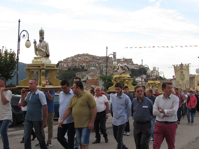 La processione dei Santi Patroni a Trivento