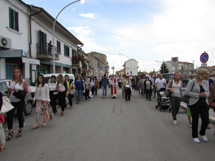 La processione dei Santi Patroni a Trivento