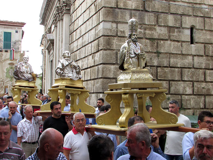 La processione dei Santi Patroni a Trivento