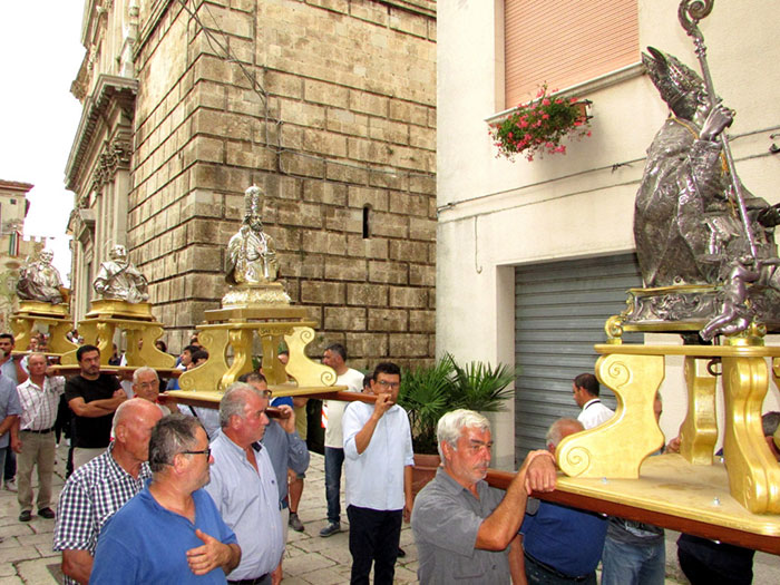 La processione dei Santi Patroni a Trivento