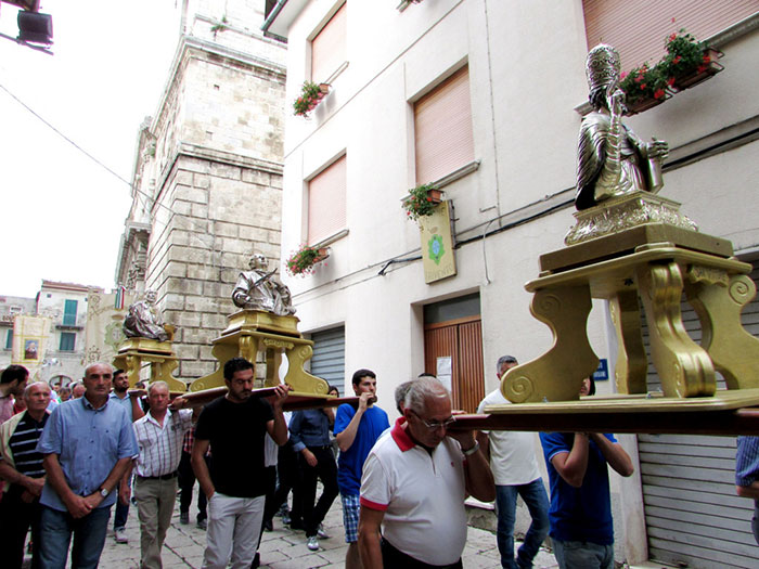 La processione dei Santi Patroni a Trivento