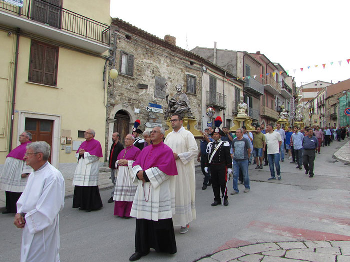 La processione dei Santi Patroni a Trivento