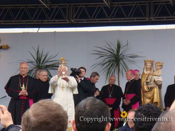 La visita del Papa a L'Aquila