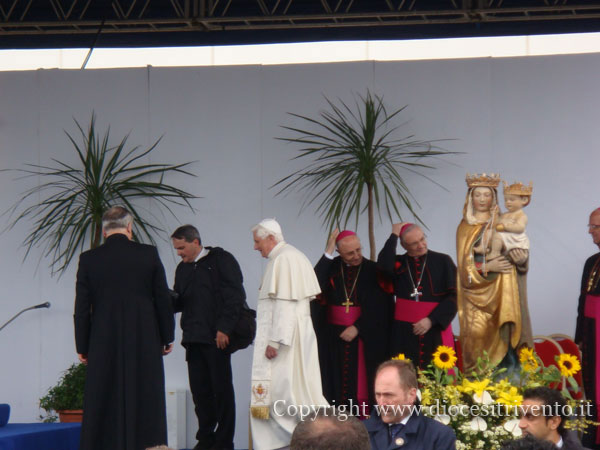 La visita del Papa a L'Aquila