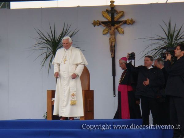 La visita del Papa a L'Aquila