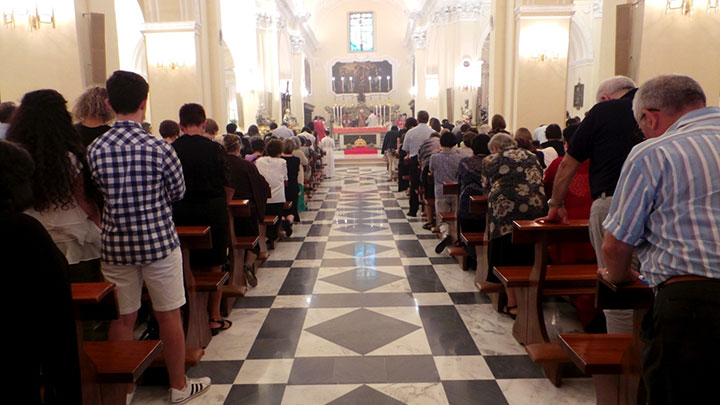 La processione dei Santi Patroni 2017