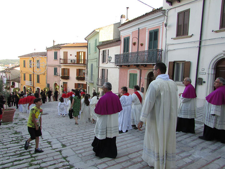 La processione dei Santi Patroni 2017