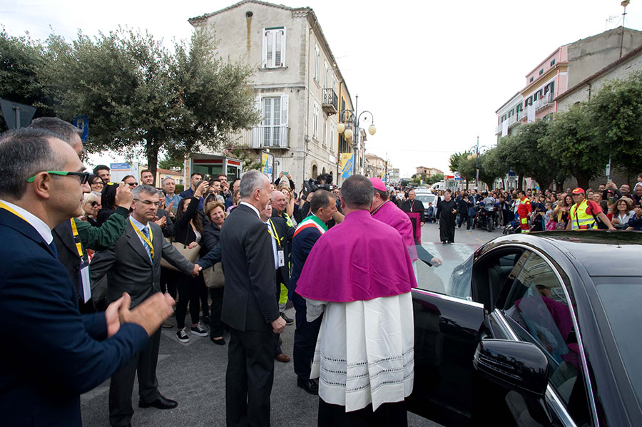 Ingresso in Diocesi del Vescovo Claudio Palumbo: l'arrivo a Trivento