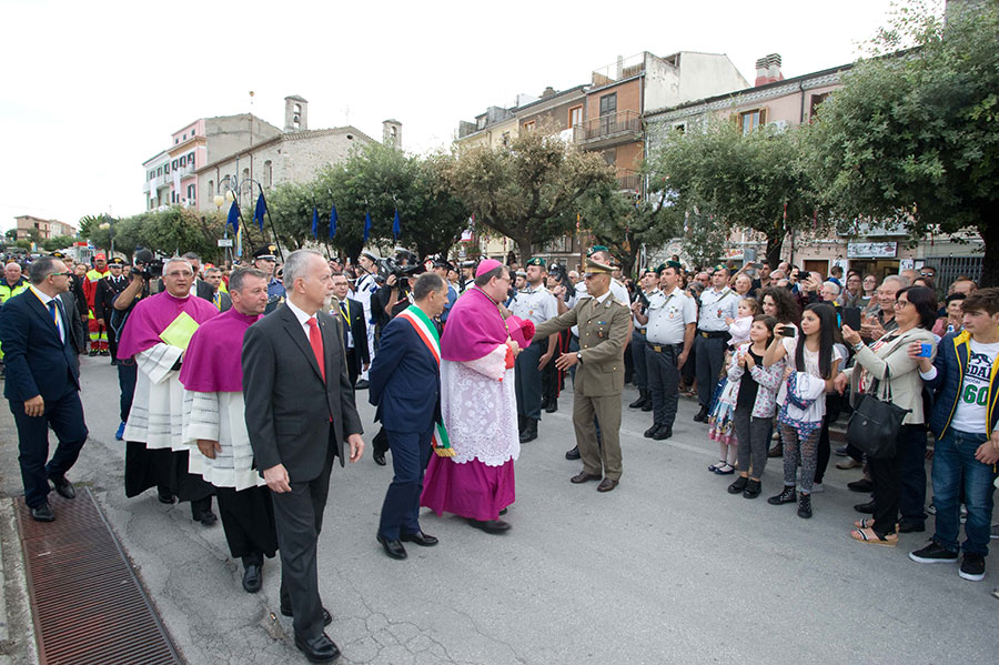 Ingresso in Diocesi del Vescovo Claudio Palumbo: l'arrivo a Trivento