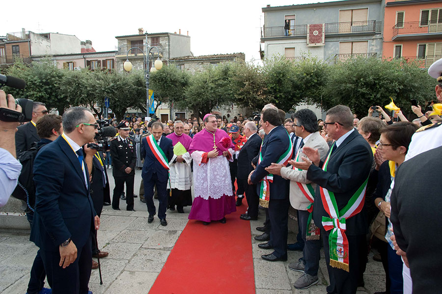 Ingresso in Diocesi del Vescovo Claudio Palumbo: l'arrivo a Trivento