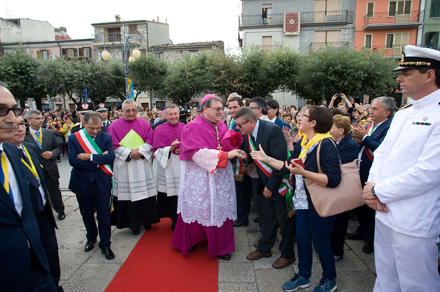 Ingresso in Diocesi del Vescovo Claudio Palumbo: l'arrivo a Trivento