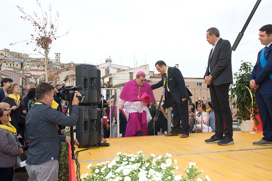 Ingresso in Diocesi del Vescovo Claudio Palumbo: l'arrivo a Trivento