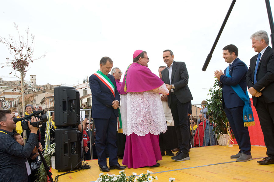 Ingresso in Diocesi del Vescovo Claudio Palumbo: l'arrivo a Trivento