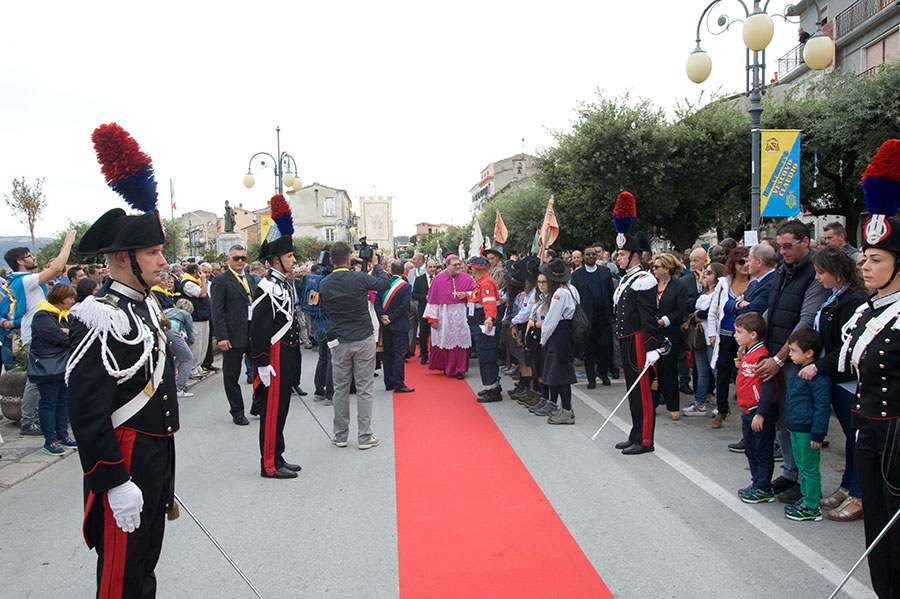 Ingresso in Diocesi del Vescovo Claudio Palumbo: l'arrivo a Trivento